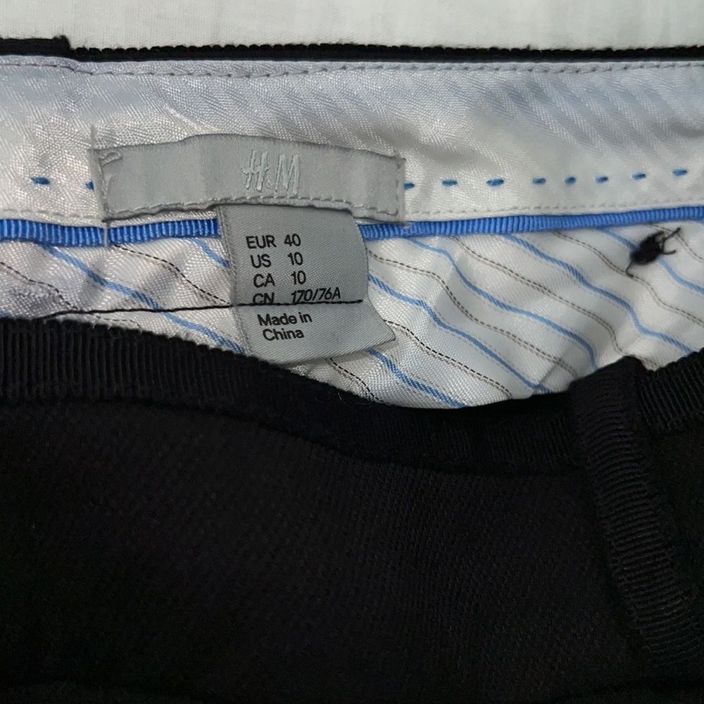 NWOT Women’s Black Slacks Pants Size 10 - Picture 2 of 5